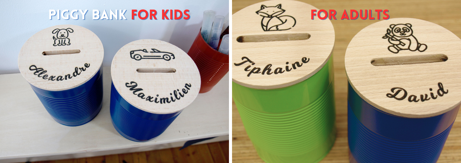 piggy bank for child kid or adult